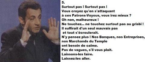 Exclusivité BiBi. Nicolas Sarkozy en Conference de Presse (5)