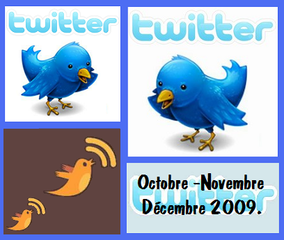Twitter Oct Nov dec 2009